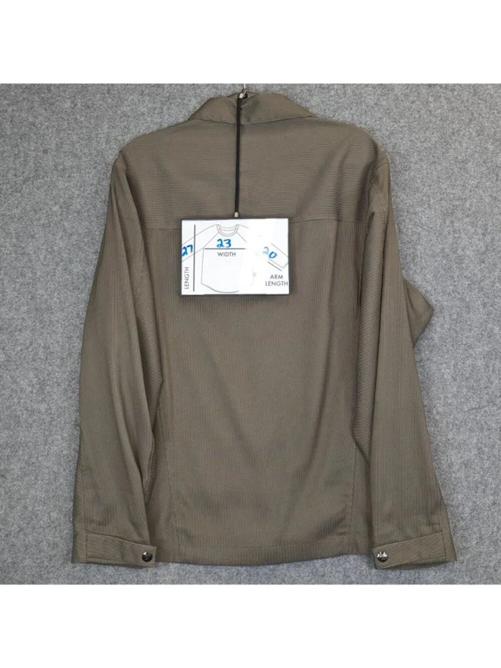 Nike Minnesota Gophers Mens Medium Tiger Woods Zip Jacket Football Green Brown
